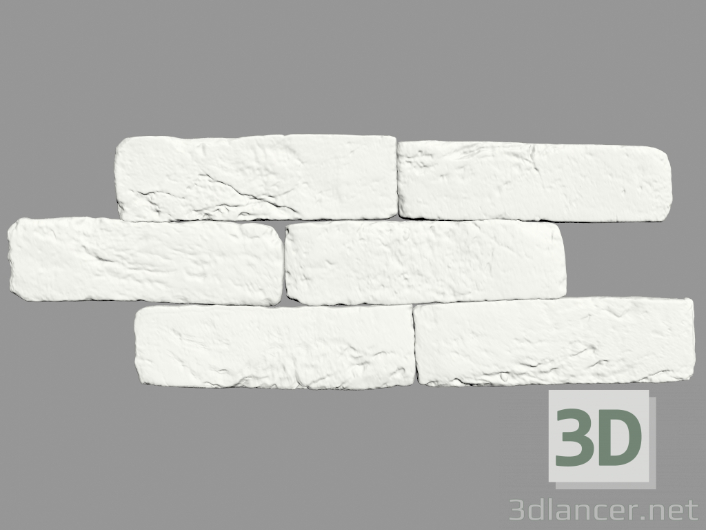 3d model Azulejo (№12) - vista previa