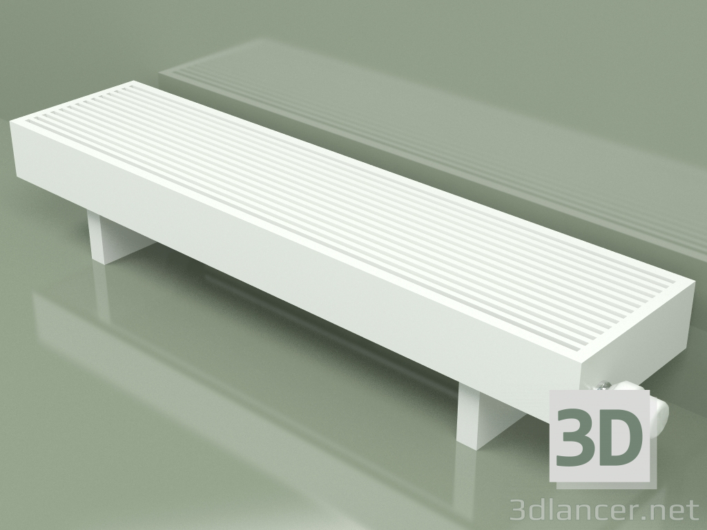 3D Modell Konvektor - Aura Basic (90x1000x236, RAL 9016) - Vorschau