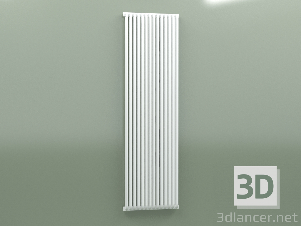 3d model Barra de toalla con calefacción Delfin (WGDLF200058-ZX-K3, 2000х580 mm) - vista previa