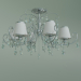 Modelo 3d Candelabro suspenso 10021-6 (Strotskis de cristal cromado) - preview