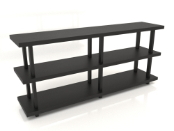 Rack ST 01 (1800x400x800, madera negro)