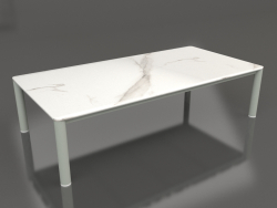 Table basse 70×140 (Gris ciment, DEKTON Aura)