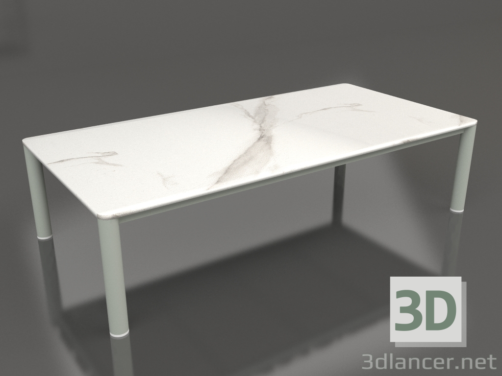 modello 3D Tavolino 70×140 (Grigio cemento, DEKTON Aura) - anteprima