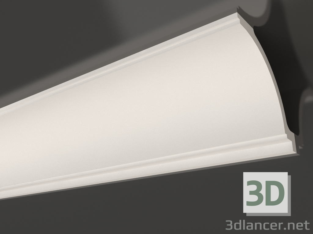 modello 3D Cornice soffitto in gesso alto KGP 014 (200x220) - anteprima