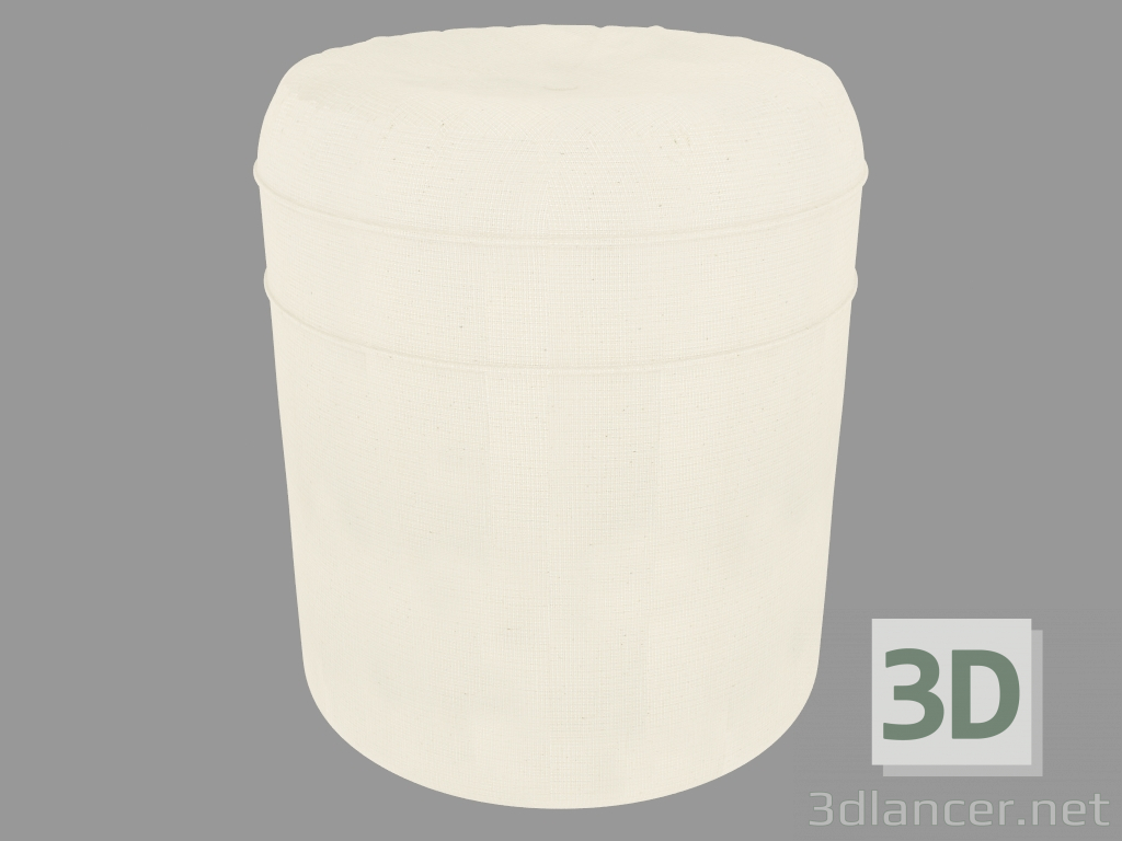 3D Modell Pouf - Vorschau