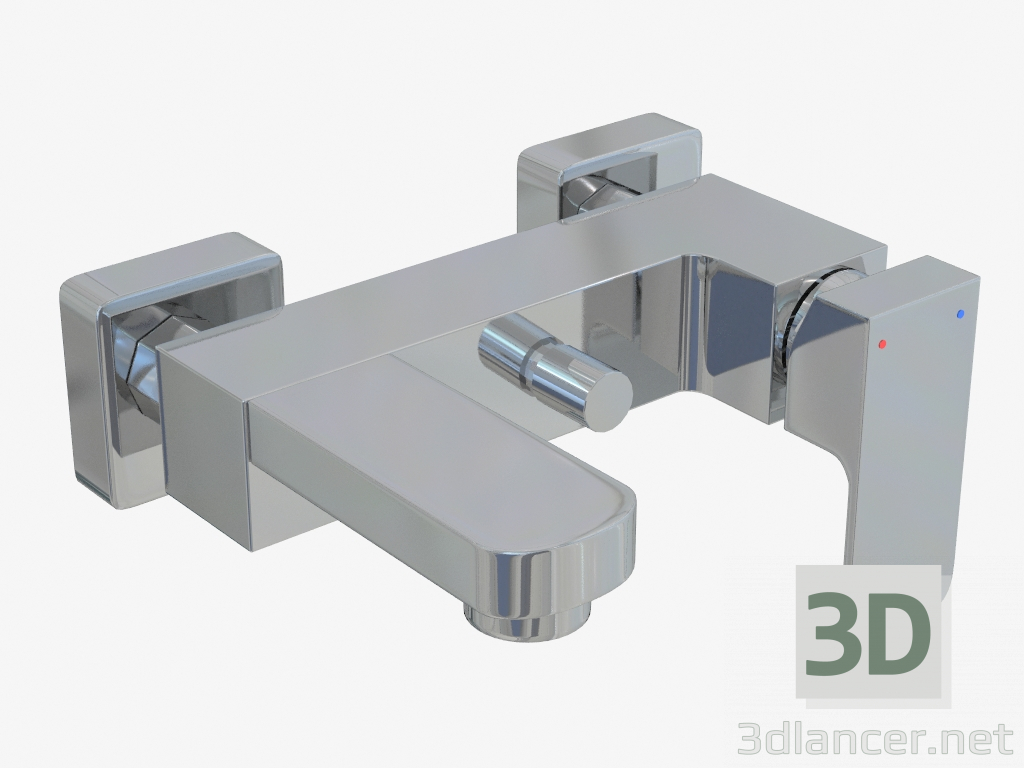 3D Modell Wannenbatterie Azalia (BDA-010M 86017) - Vorschau