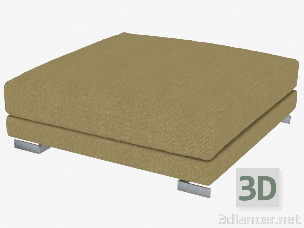 3D Modell Poof (112x112) - Vorschau