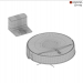 modello 3D di Aspirapolvere robot Xiaomi Vacuum Cleaner 1C comprare - rendering