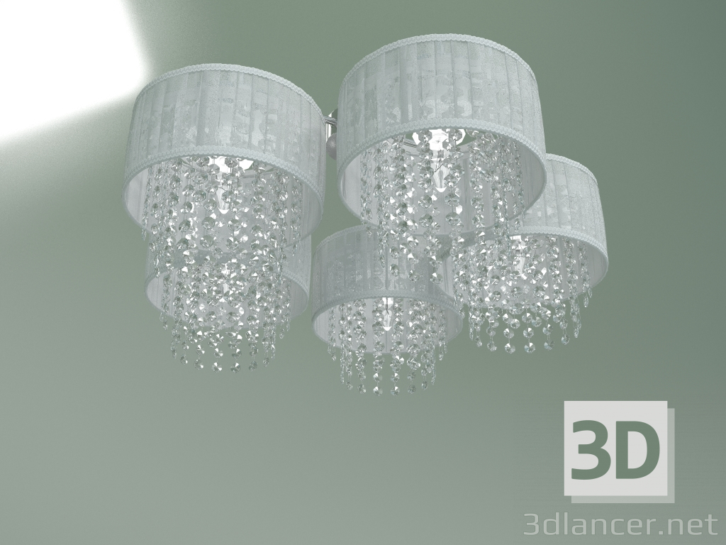 modèle 3D Lustre de plafond Aphrodite 246-5 (Strotskis) - preview