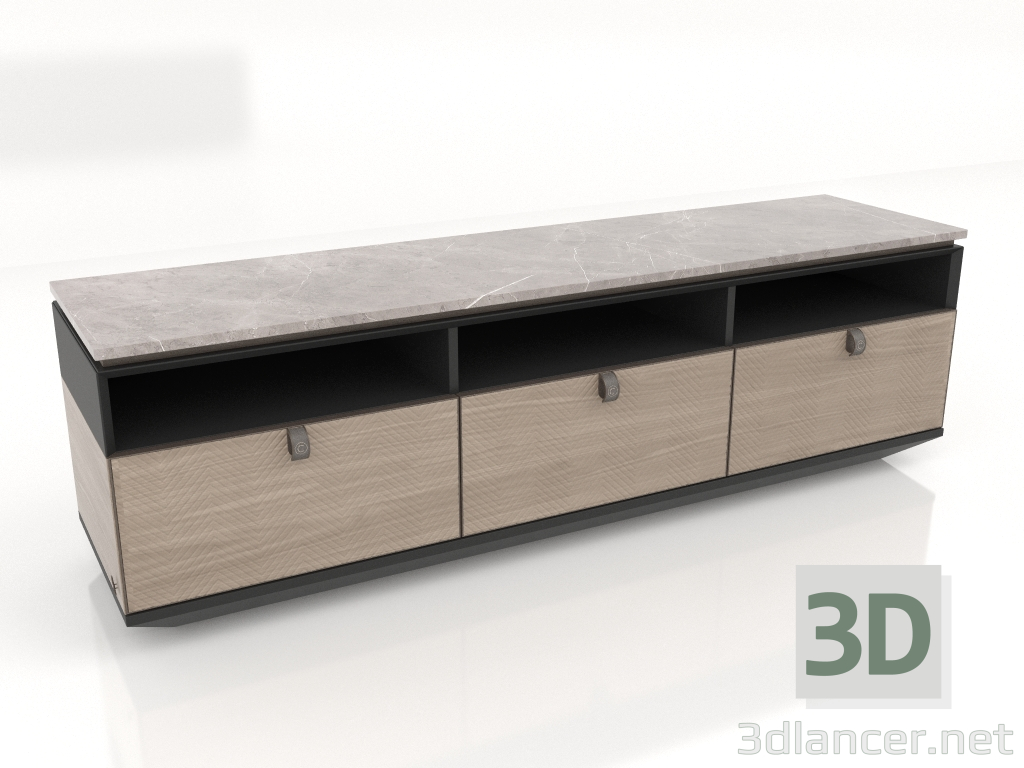 3D Modell TV-Ständer (D640) - Vorschau