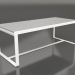 3d model Mesa de comedor 210 (DEKTON Kreta, Blanco) - vista previa