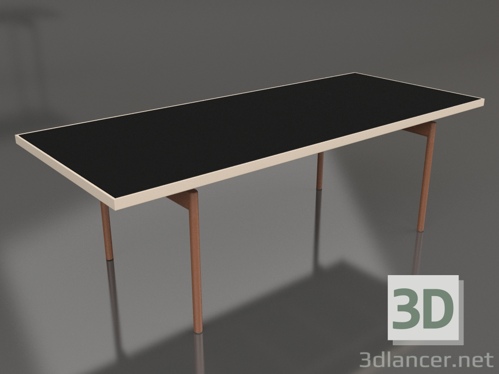 Modelo 3d Mesa de jantar (Areia, DEKTON Domoos) - preview