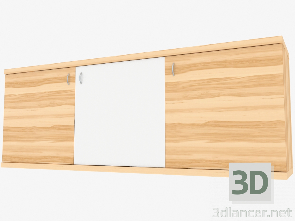 3d model Three-section pendant showcase (150-18-2) - preview