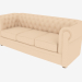 3D Modell Sofa 5 Chester (dreifach) - Vorschau