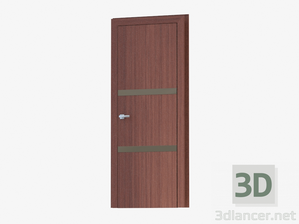 3d model Interroom door (47.30 silver bronza) - preview