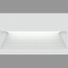 3d model Recessed wall light fixture EOS RECTANGULAR (S4615W) - preview