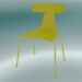 3d модель Стул REMO wood chair metal structure (1416-20, ash yellow, yellow) – превью