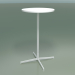 modèle 3D Table ronde 5521, 5541 (H 105 - Ø 59 cm, Blanc, V12) - preview