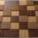 3d model Wooden mosaic_1 - preview