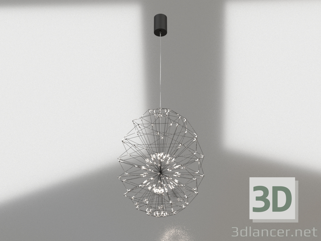 3d model Lámpara colgante HUEVO DE ORO - vista previa