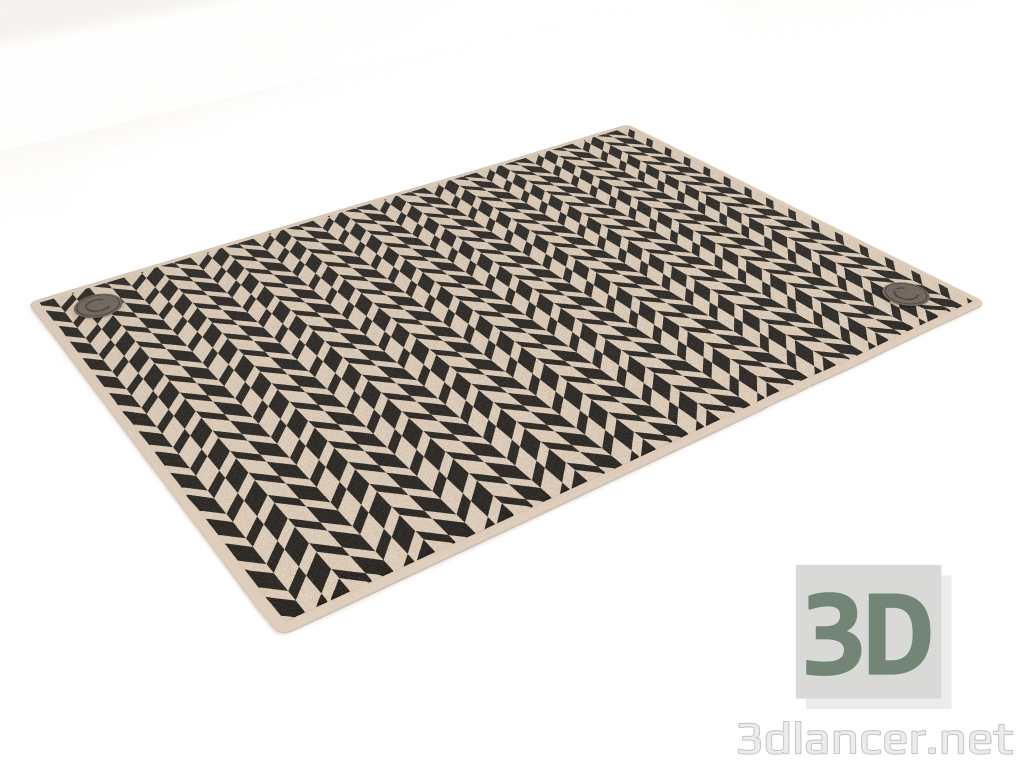 modèle 3D Tapis (D677) - preview