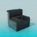 3d model Armchair modern - preview