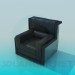 3d model Armchair modern - preview