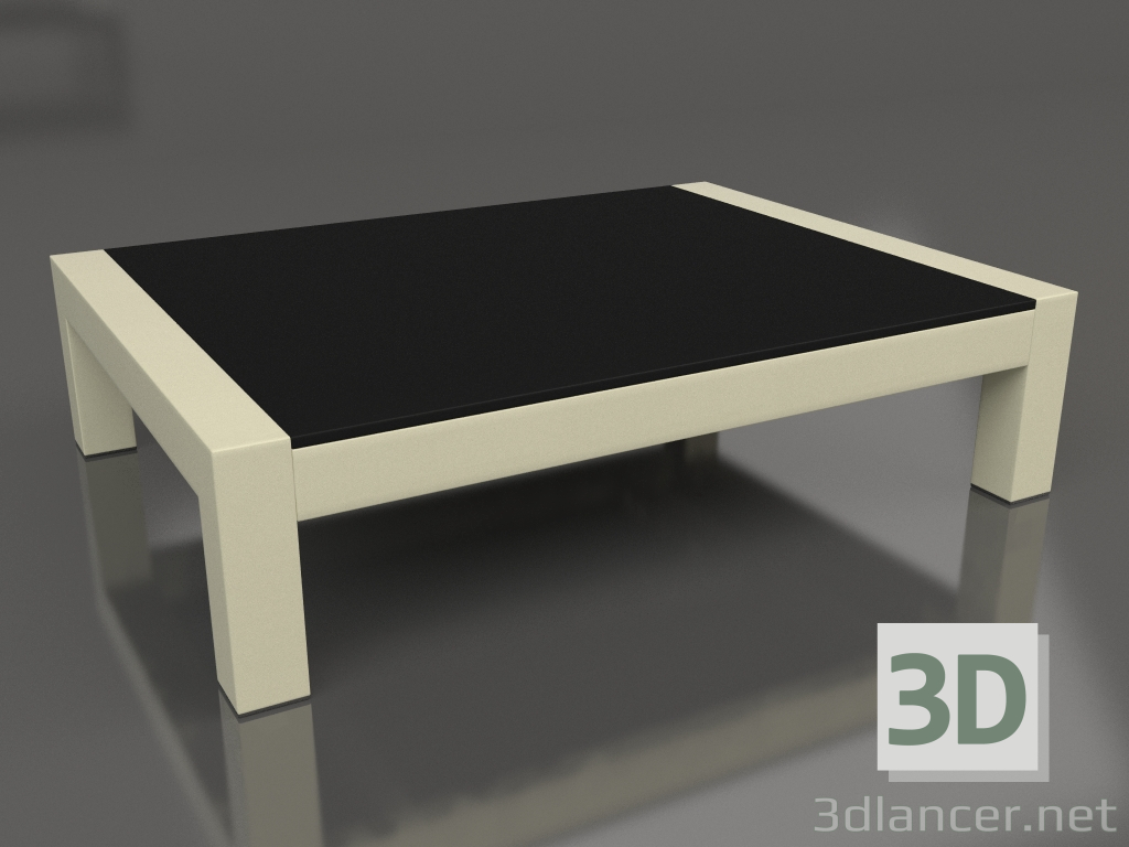 3d модель Стіл кавовий (Gold, DEKTON Domoos) – превью