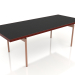 3d model Mesa de comedor (Rojo vino, DEKTON Domoos) - vista previa