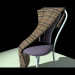 Violeta silla 3D modelo Compro - render