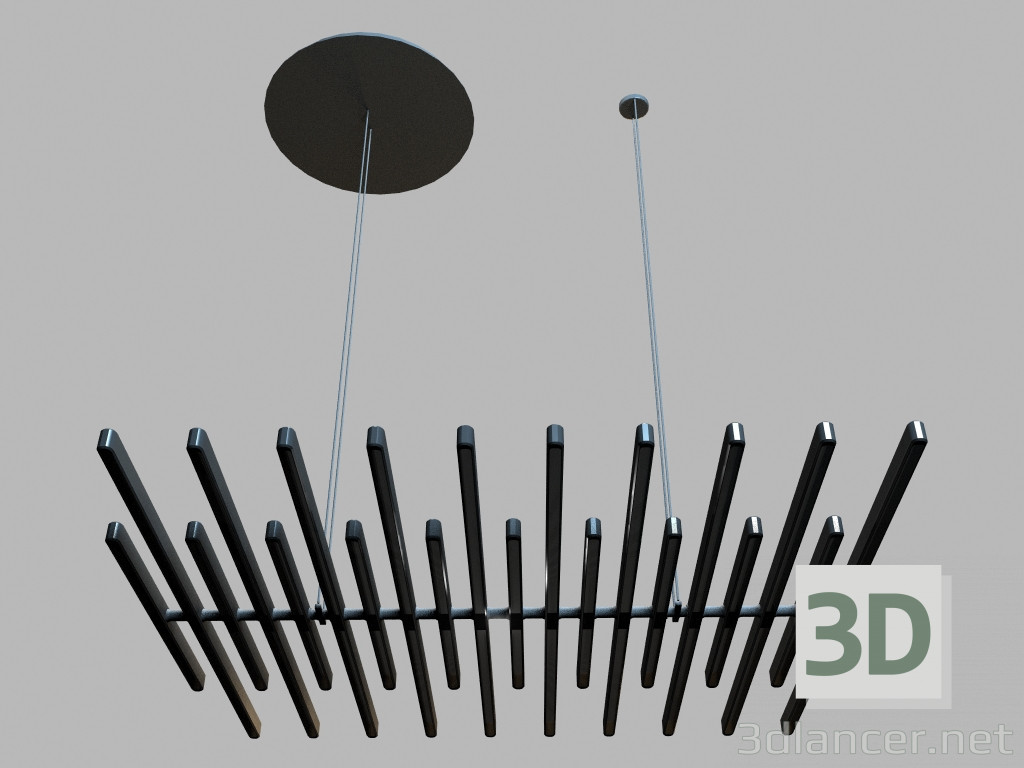 3D Modell 2131 Hängelampe - Vorschau