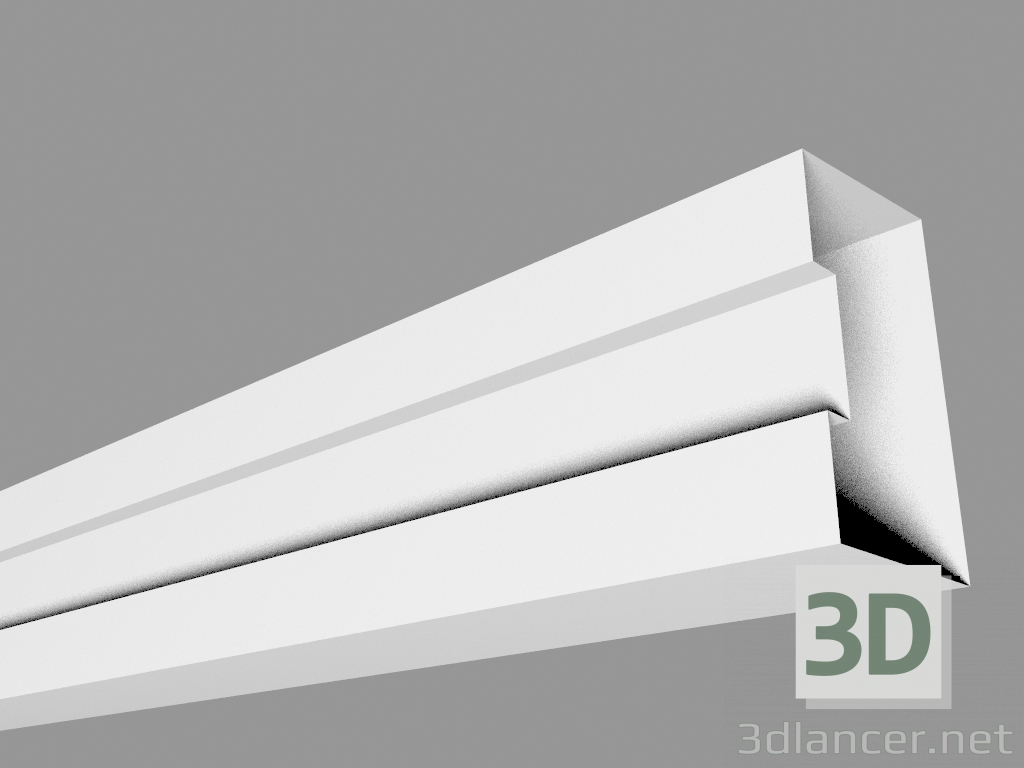 3D modeli Saçak ön (FK31NE) - önizleme