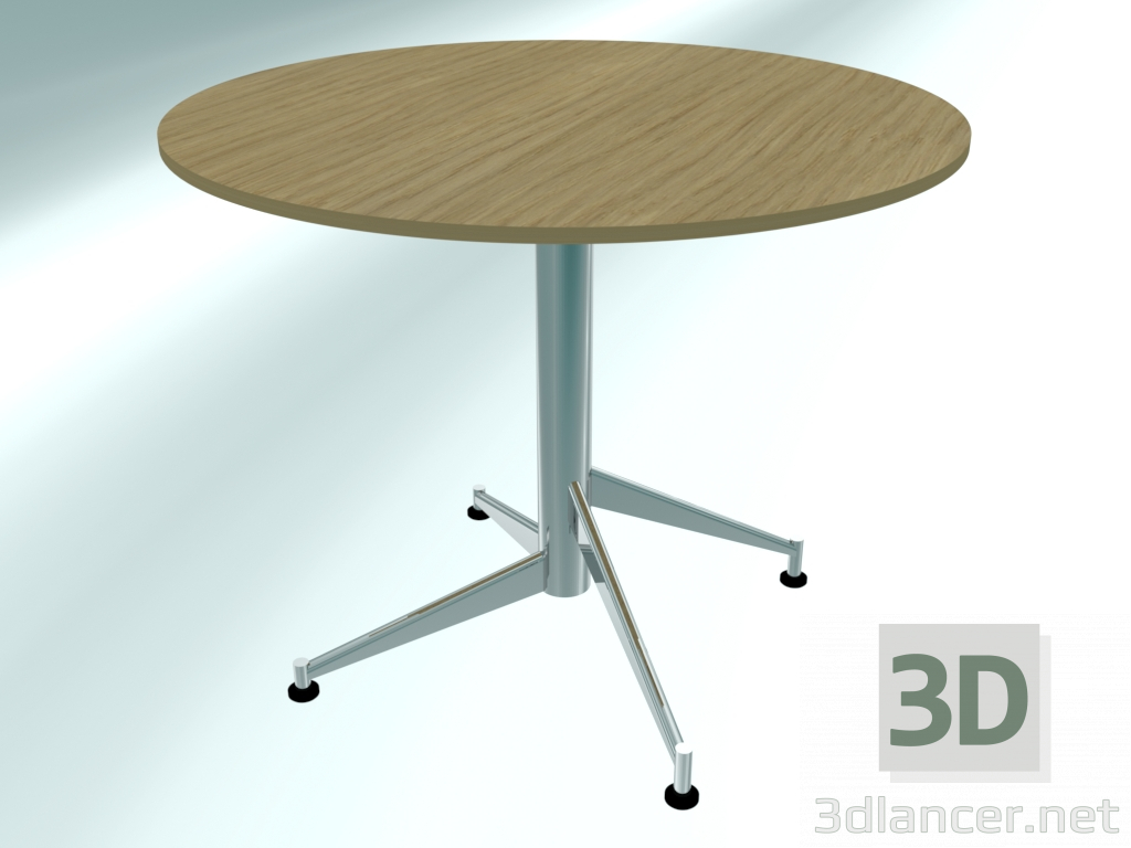 Modelo 3d Mesa dobrável com barra SELTZ grande (Ø90 H72 disposto) - preview