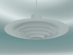 Lampada a sospensione P376 (KF1, Ø47.5cm, H 19cm, Bianco)