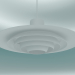 3d model Pendant lamp P376 (KF1, Ø47.5cm, H 19cm, White) - preview