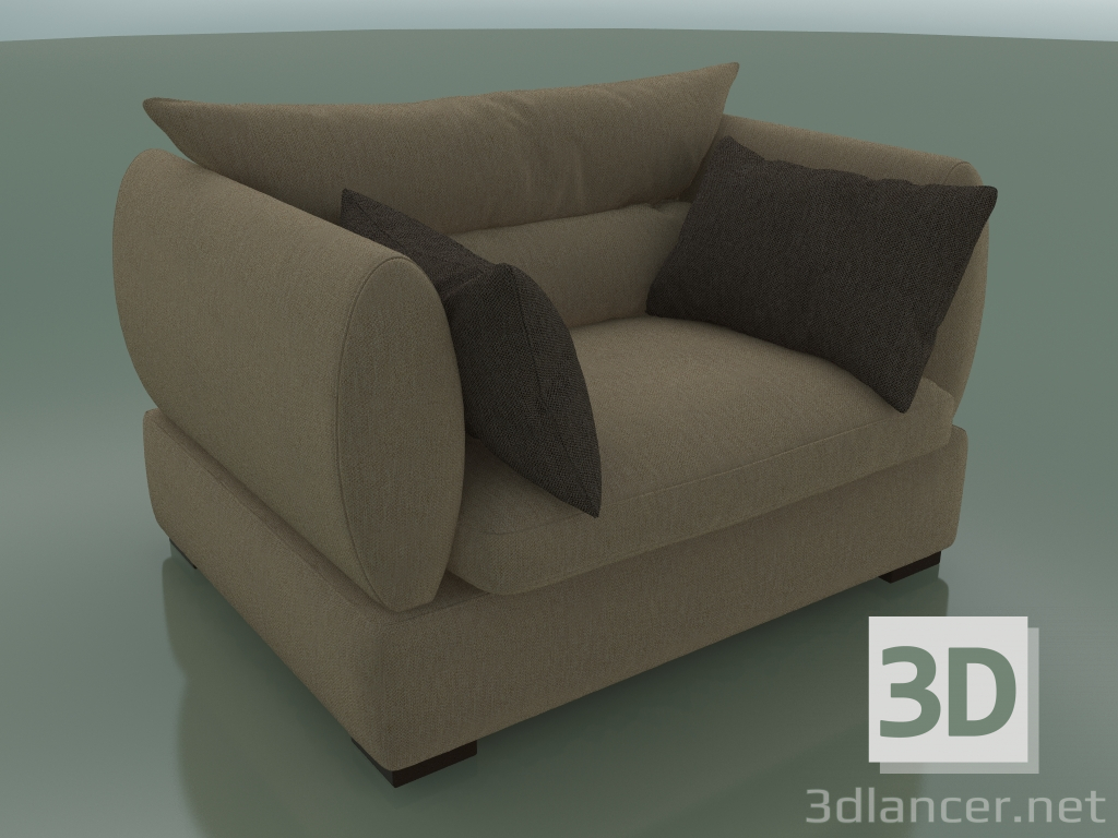 3d model Armchair Parma (1300 x 1100 x 830, 130PA-110) - preview