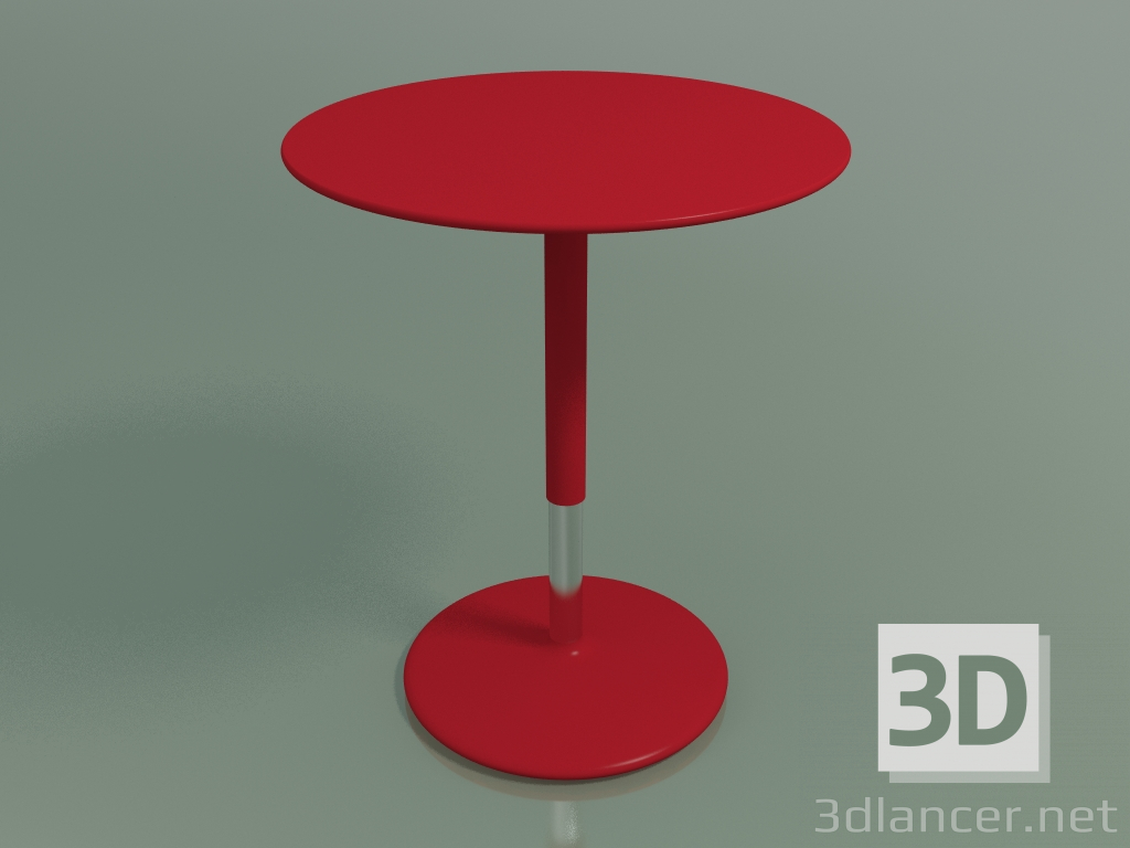 modello 3D Tavolo 3050 (H 48-72 - Ø 48 cm, V51) - anteprima