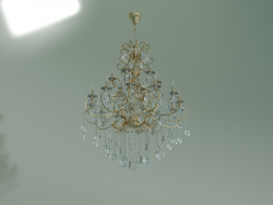 Pendant chandelier 252-18 (gold-Strotskis)