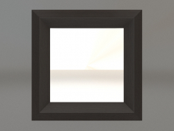 Miroir ZL 06 (400x400, bois brun foncé)