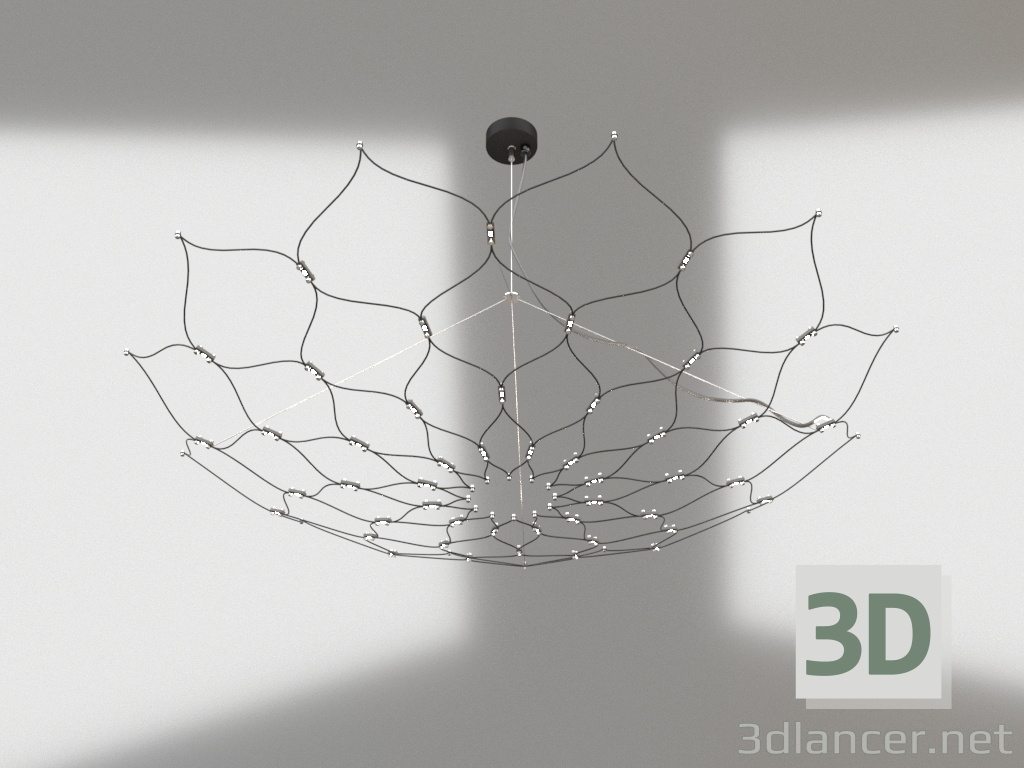 3d model Lámpara colgante INDIANA - vista previa