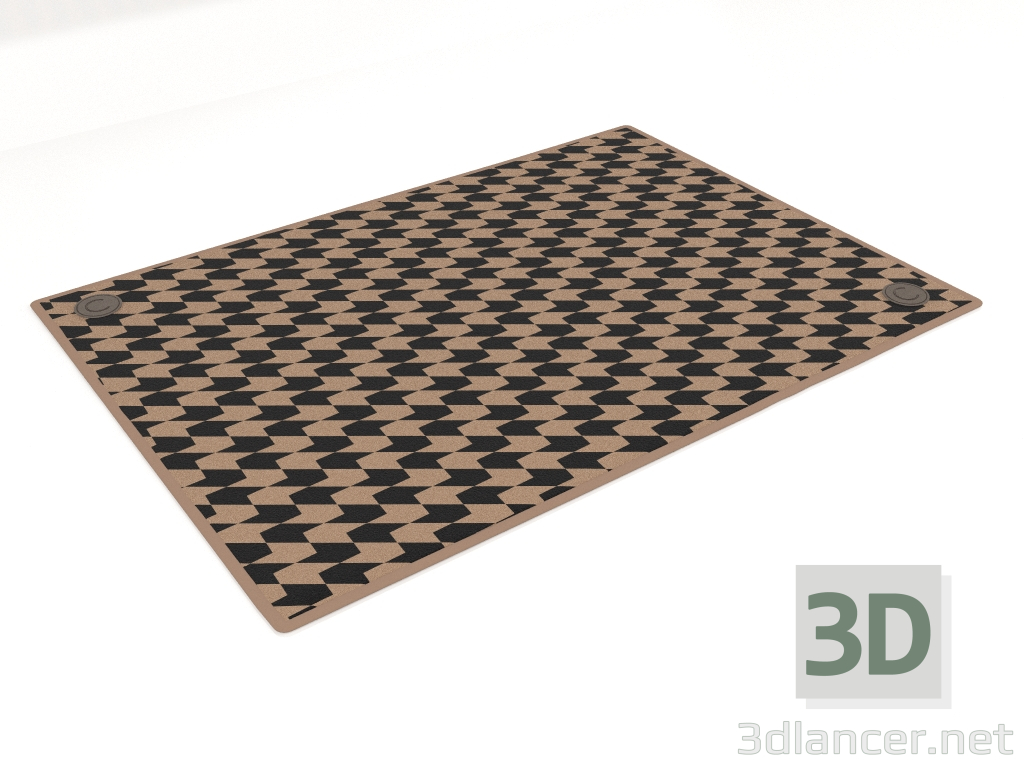 modello 3D Tappeto (D679) - anteprima