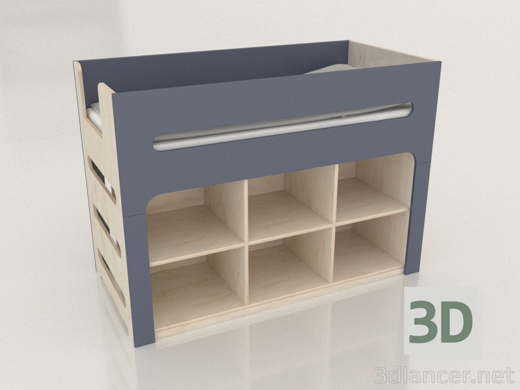 3D Modell Hochbett MODE PB (UIDPBA) - Vorschau