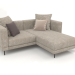 3d model Carol sofa 1960 x 1800 (Marshmallow 22) - preview