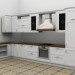 3d model cocina - vista previa