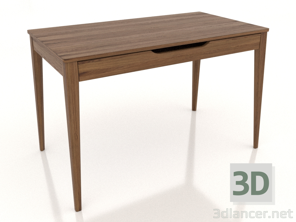 Modelo 3d Secretária LIGHT 1200x700 mm (nogueira clara) - preview