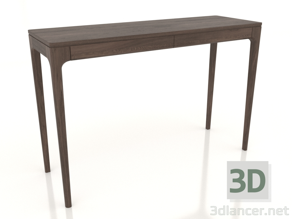 3d model Console with drawers FARGO 1200x400x800 mm (dark oak) - preview