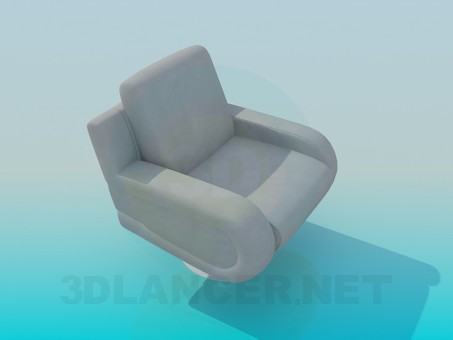 modello 3D Poltrona - anteprima
