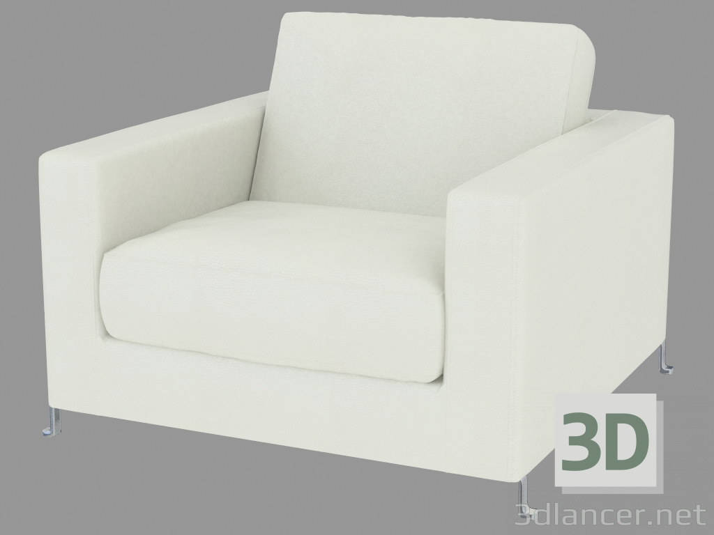 modèle 3D Fauteuil Poltrona - preview