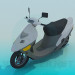 3d model vespa - vista previa