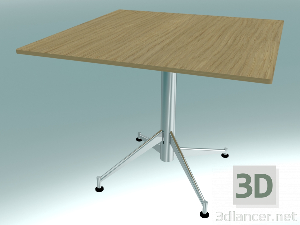 Modelo 3d Mesa dobrável com barra SELTZ grande (90X90 H72 disposto) - preview